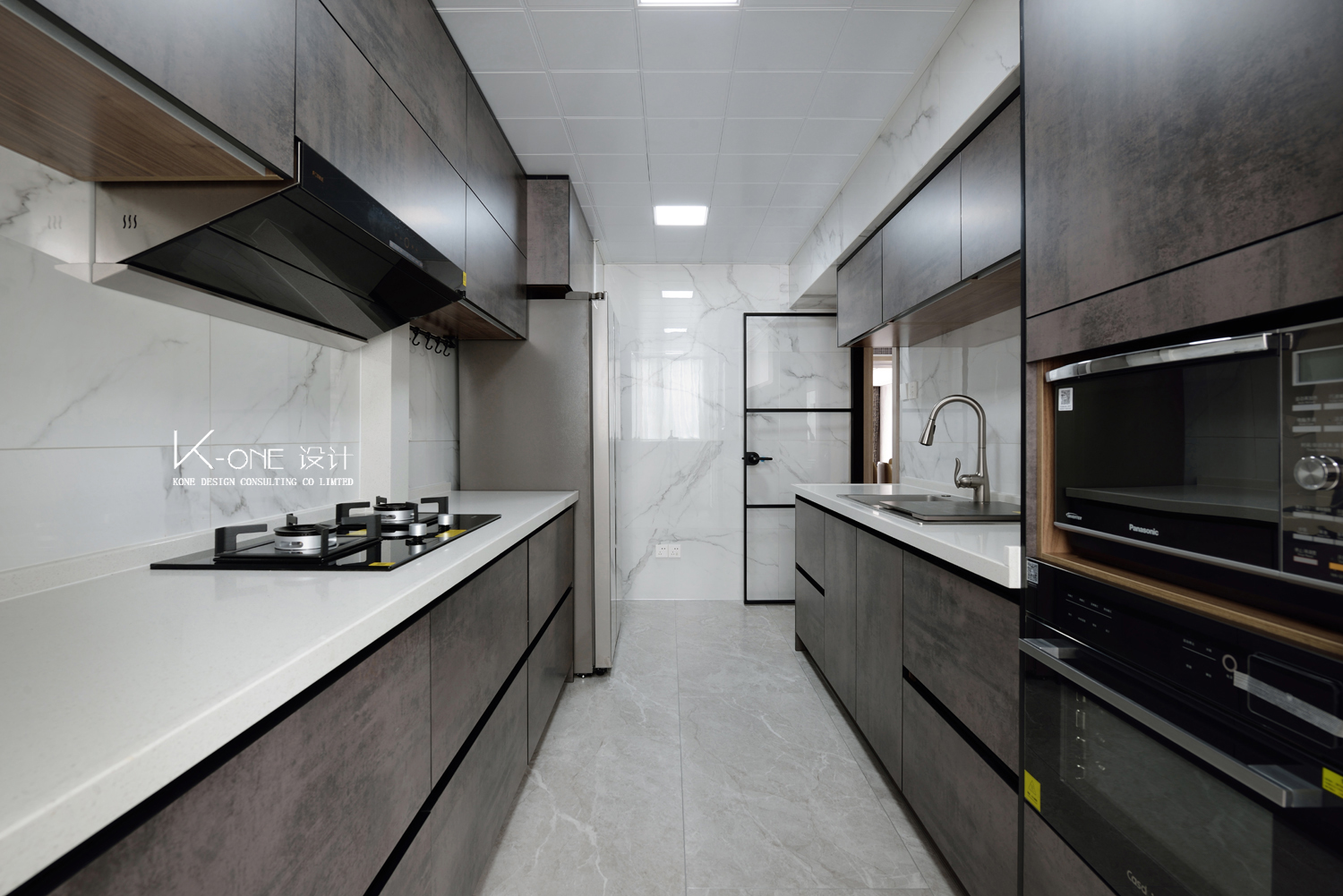 简约水泥灰,打造 152 平米现代精致生活空间-39