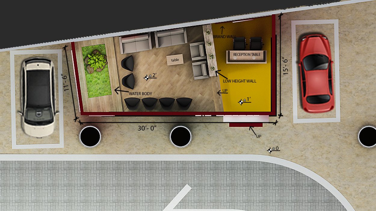 KIA 汽车巴基斯坦展厅设计丨巴基斯坦卡拉奇丨ICON Architects & Engineers-15