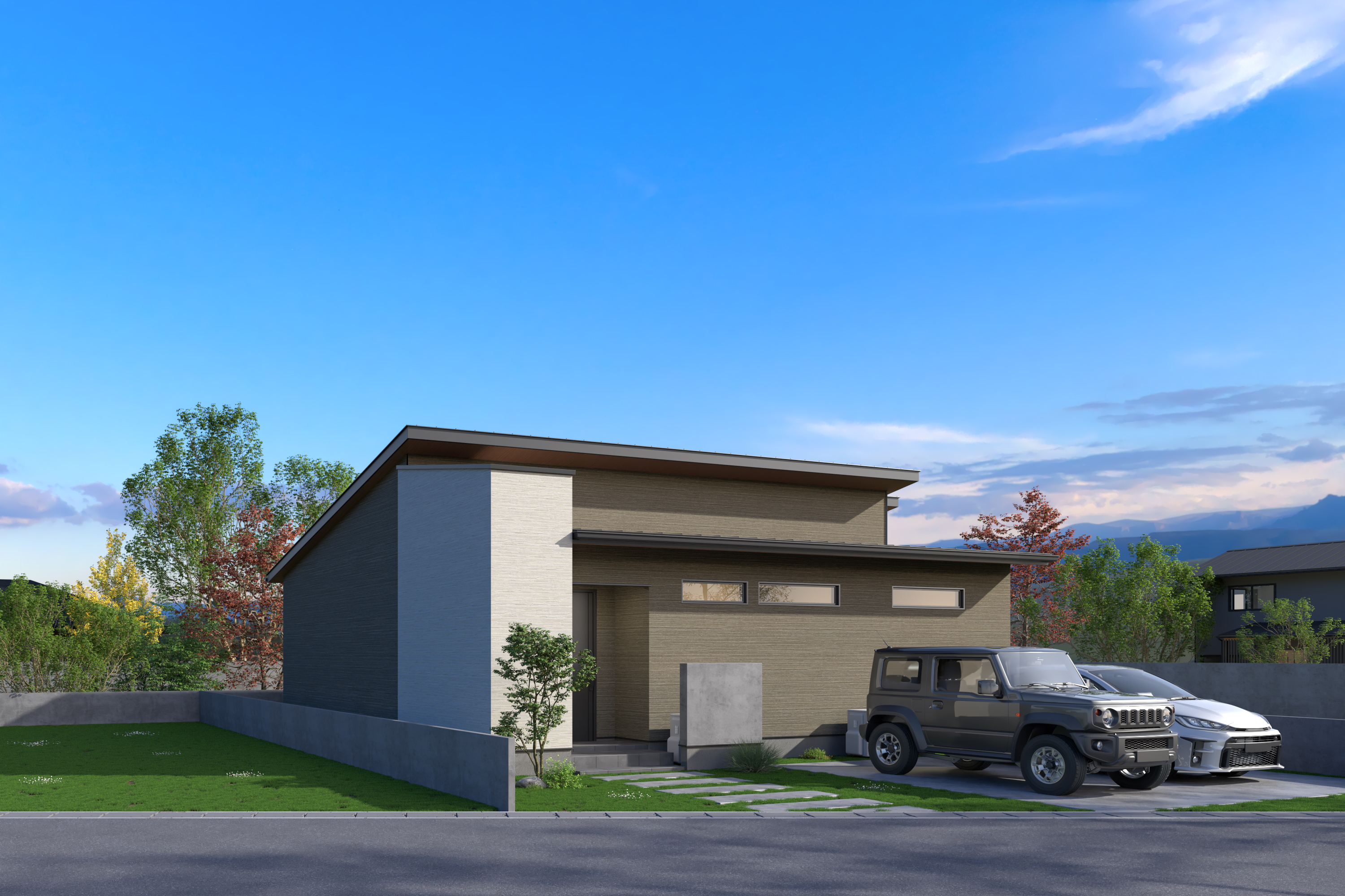 现代的な平屋住宅-3