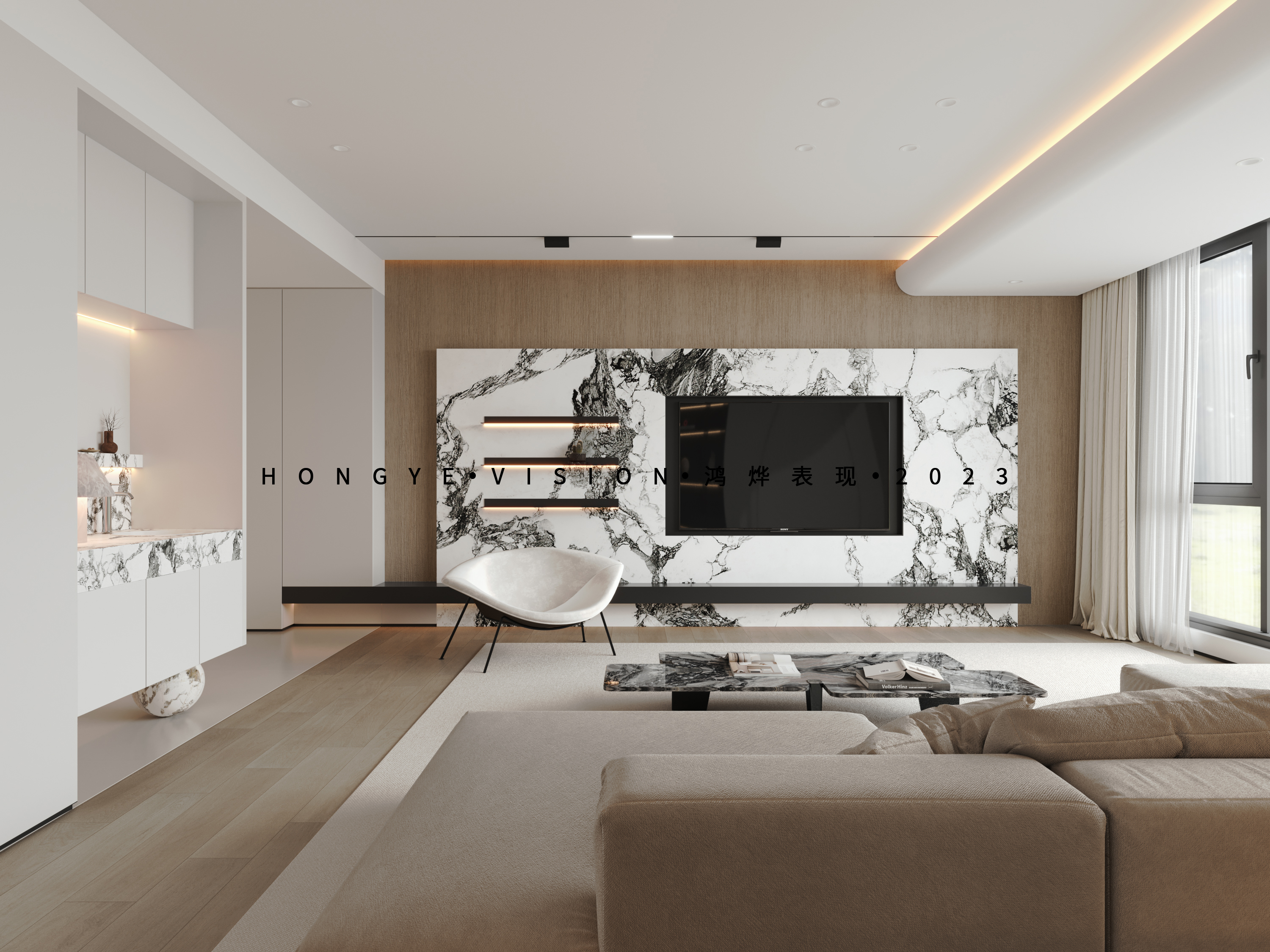 鸿烨表现|现代简约风格-4