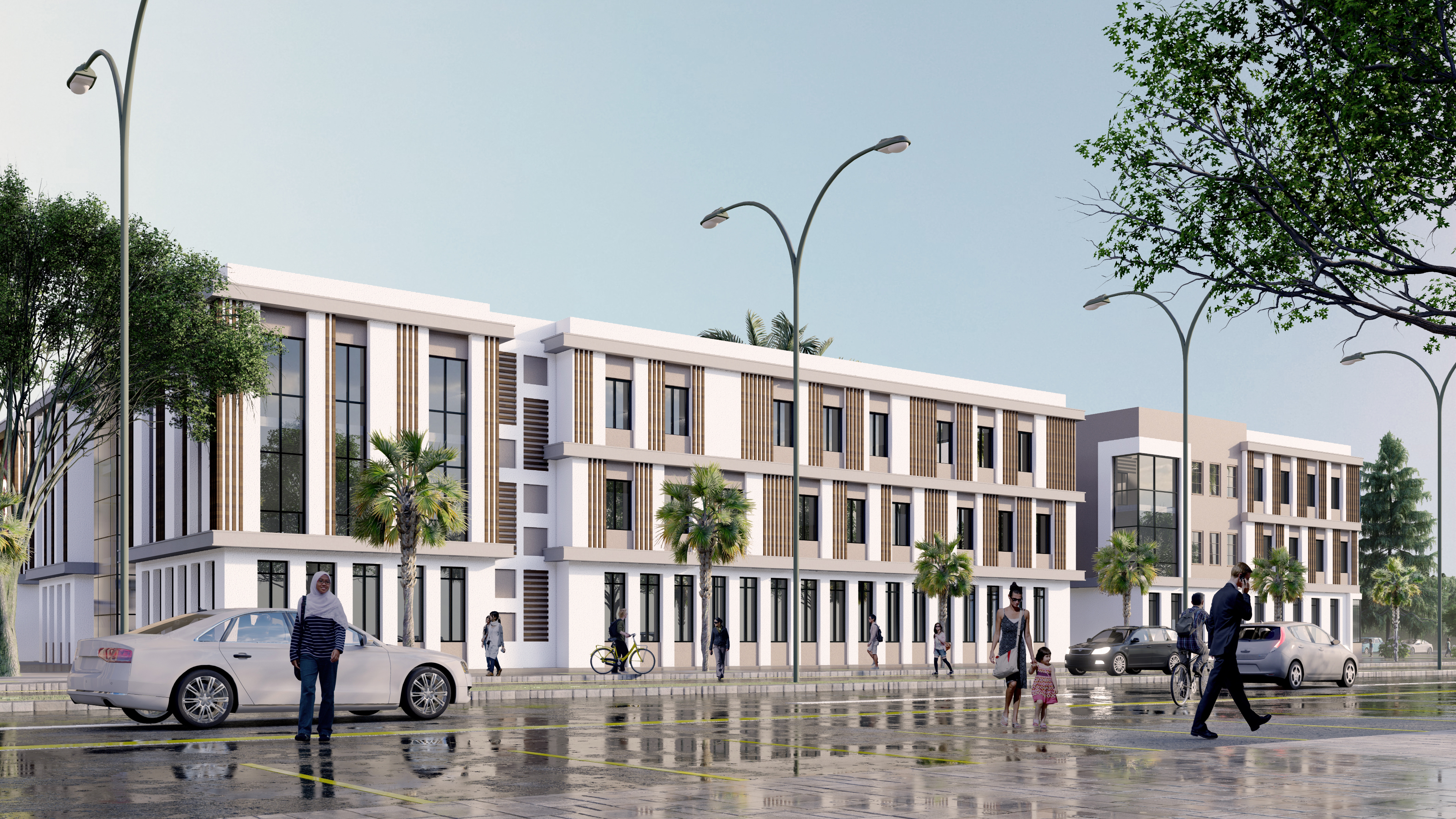 The British School  Alrehab 外立面改造-3