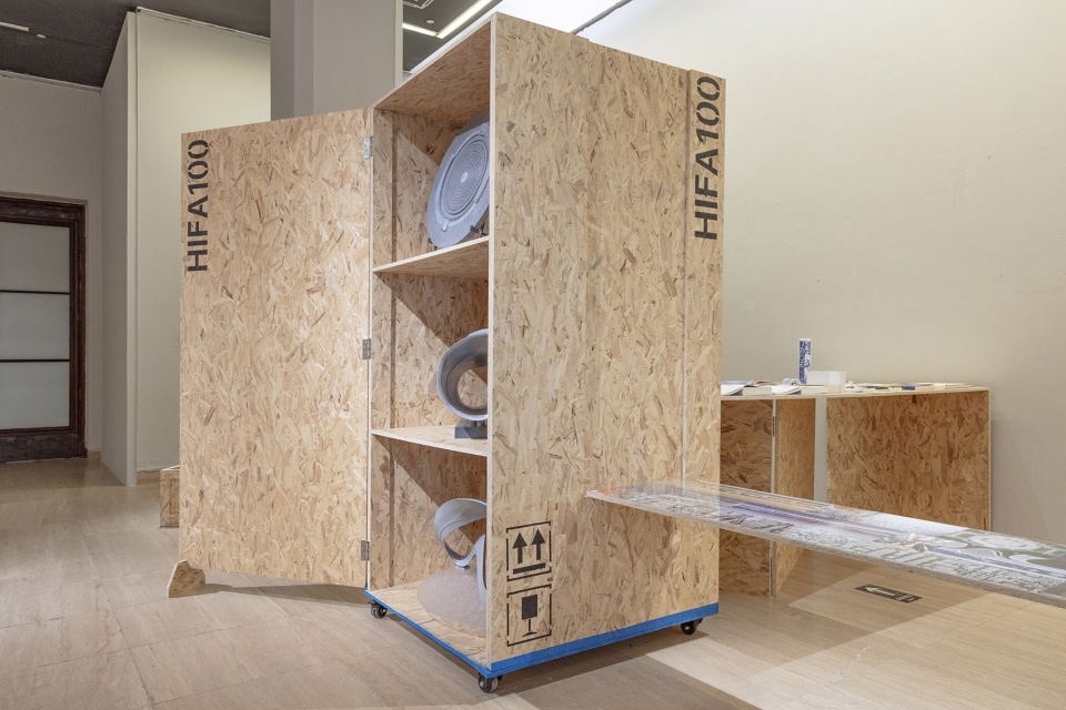 湖北美院百年文献展 | 游牧式展陈设计与可持续展览方案-28