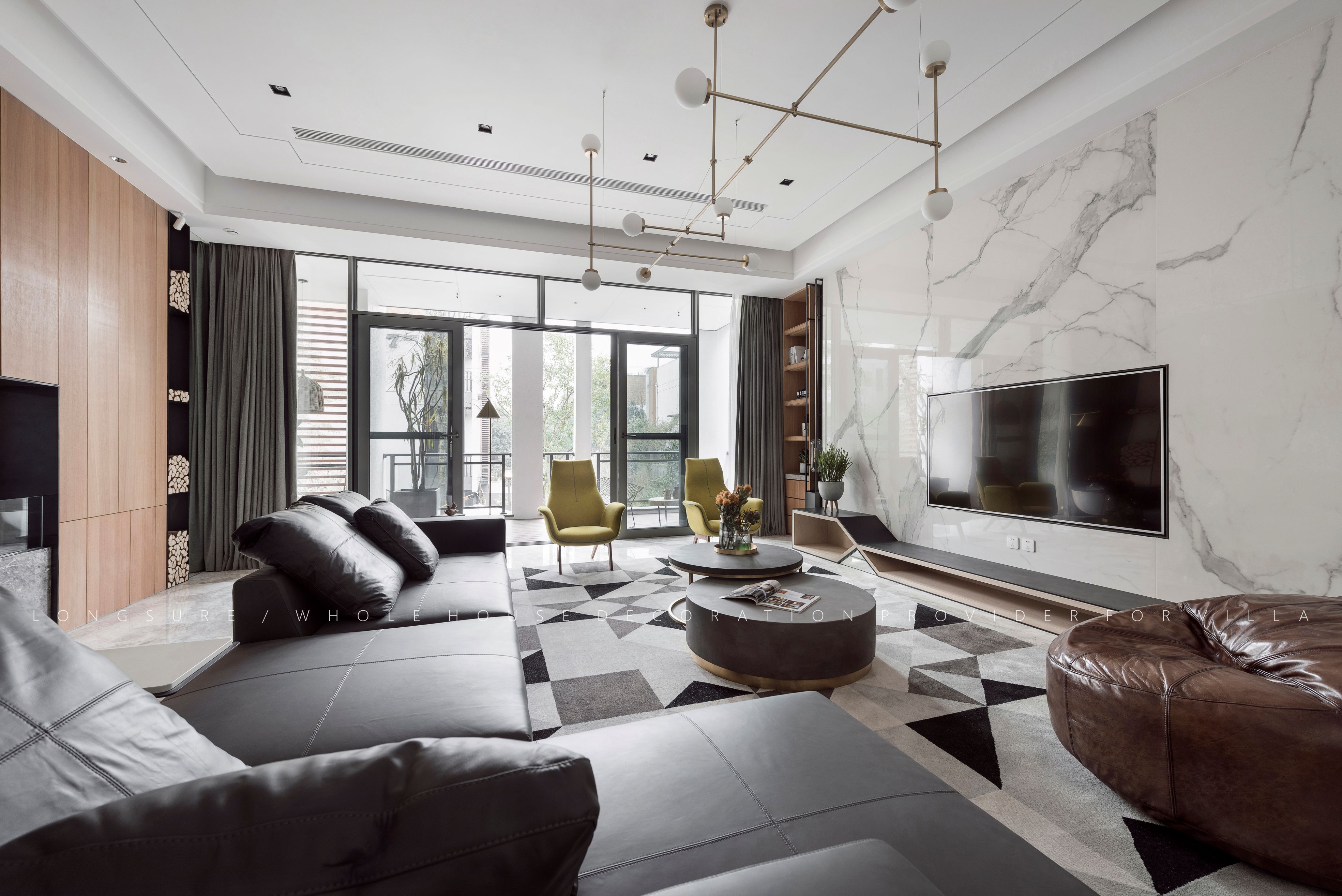 成都朗墅豪宅定制 | 实木整装的艺术-6