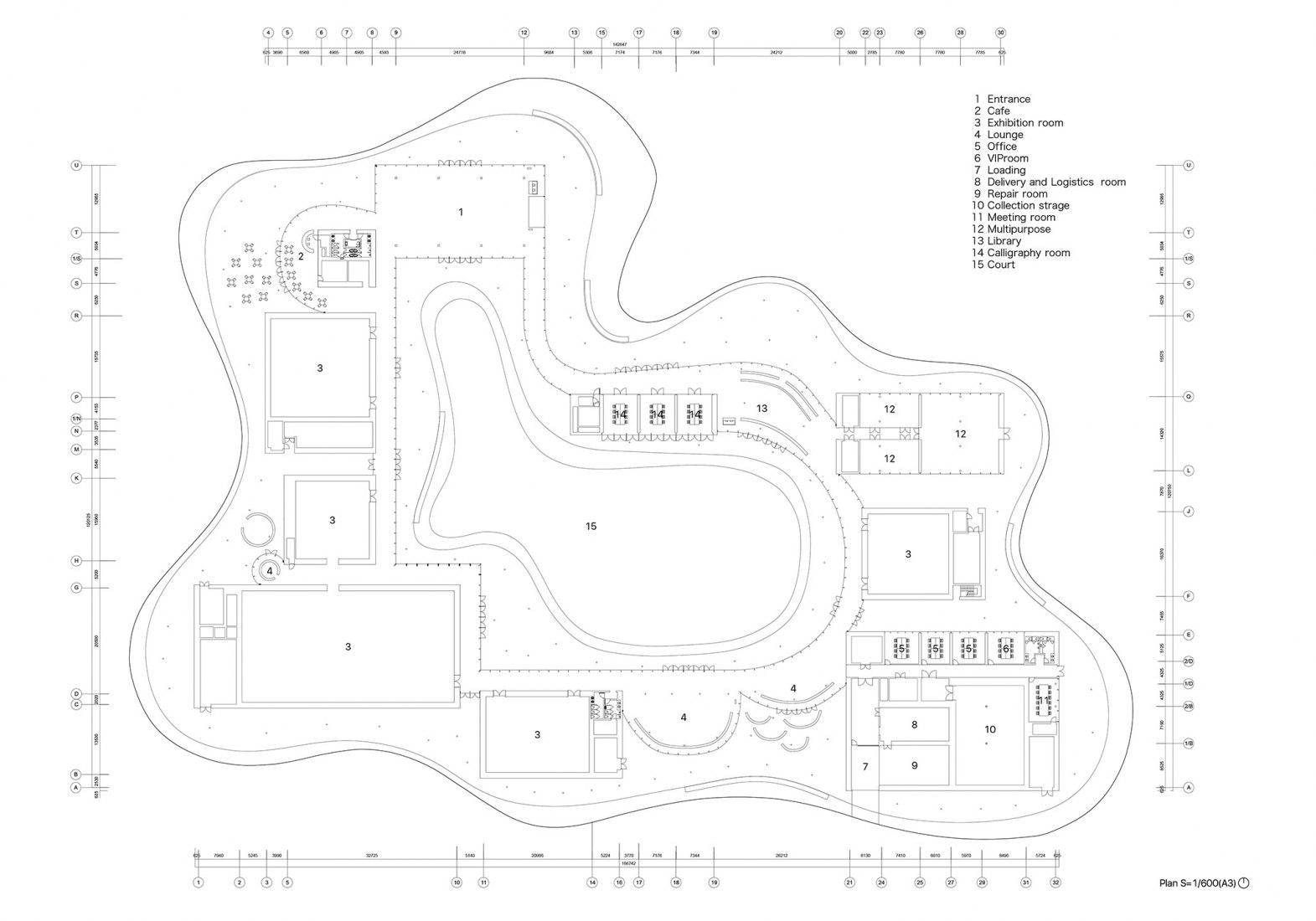 济宁申宁美术馆（济宁博物馆）丨中国济宁丨西泽立卫建筑事务所,华东建筑设计研究总院等-31