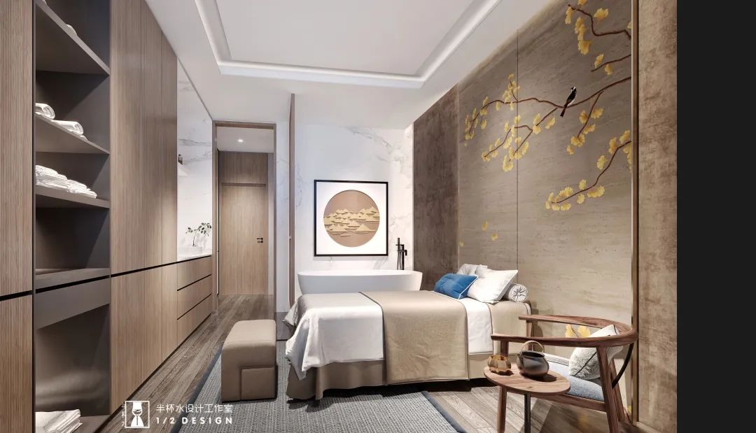 美容理发店精致设计丨半杯水工作室-55