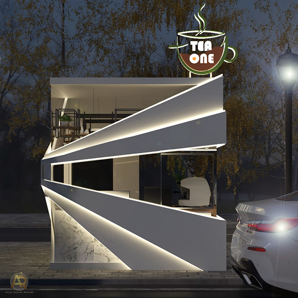 茶一得来速咖啡店丨沙特阿拉伯丨Amira Raslan-6