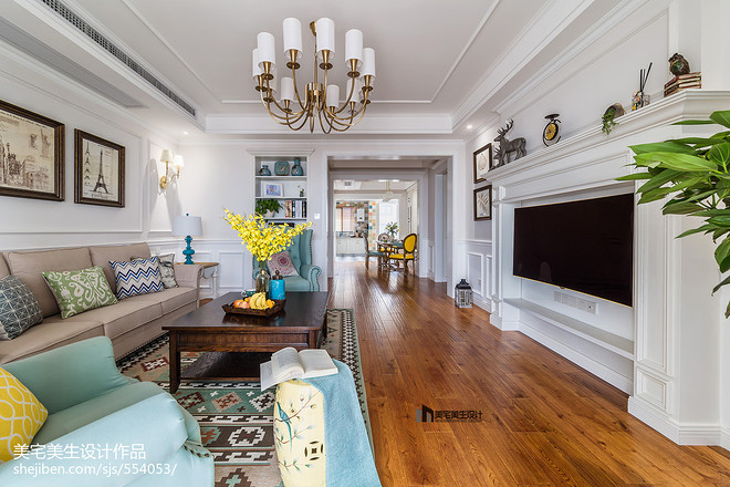 50万元三居145平米装修案例-11