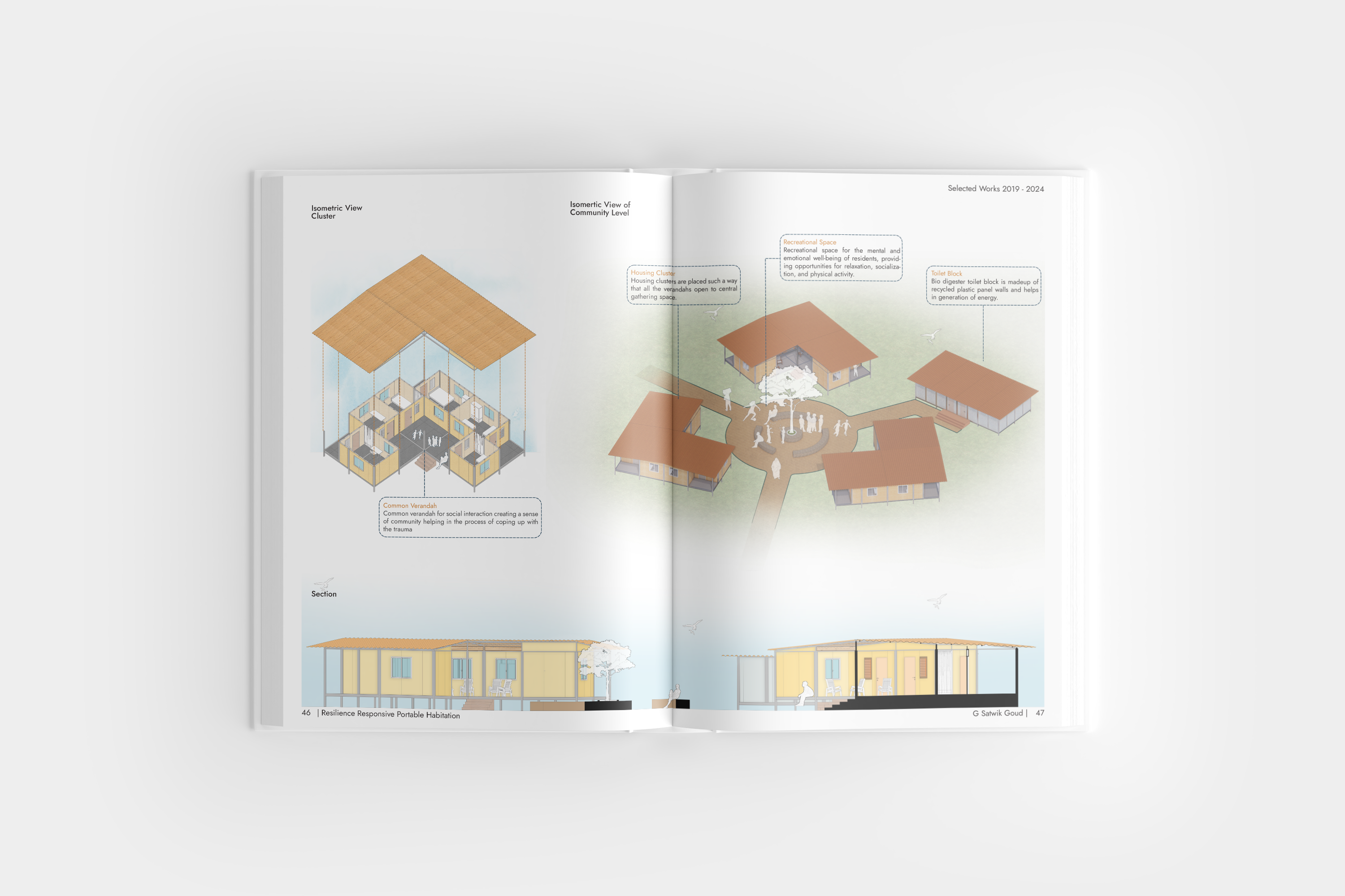 Architectural Portfolio 2024 | G Satwik Goud-22