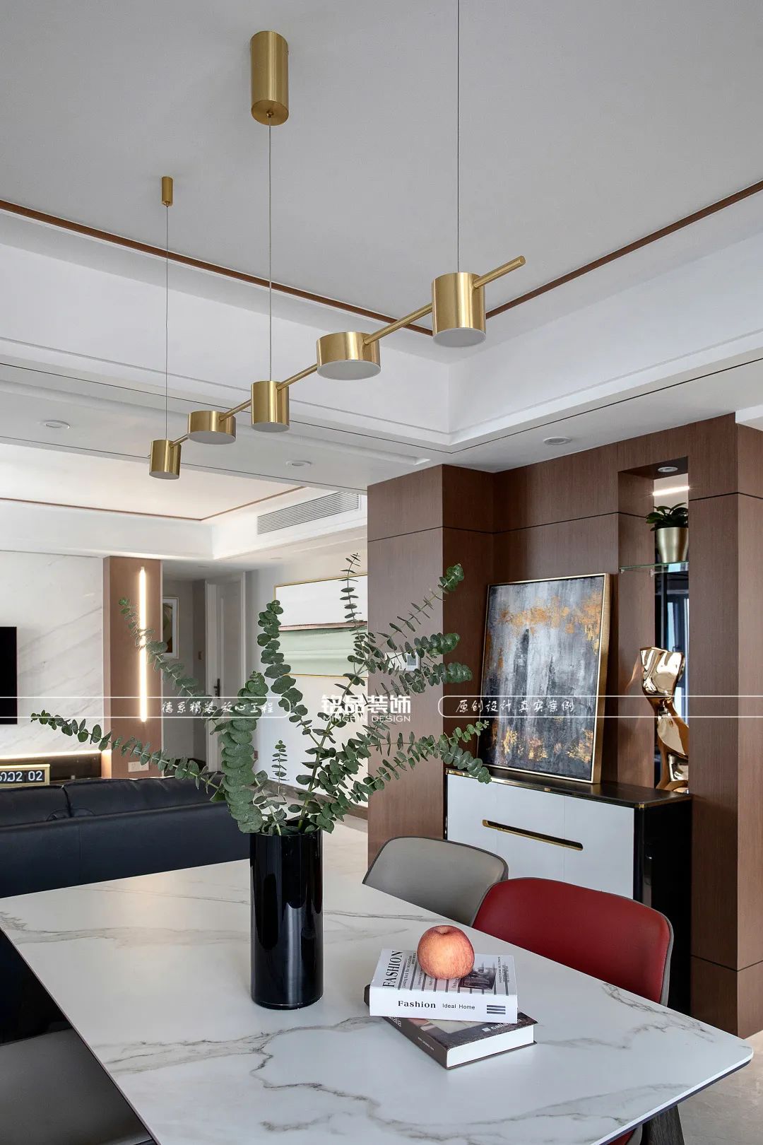 118㎡现代简约风家居设计丨铭品装饰-21