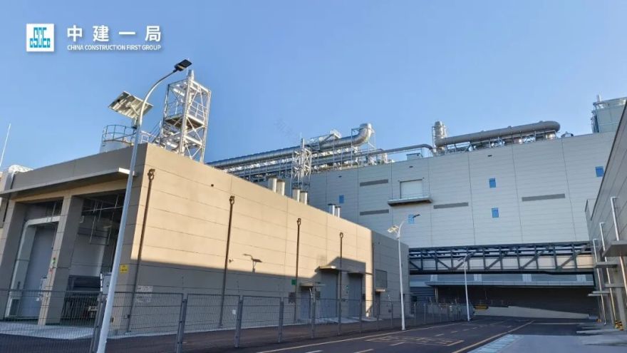 领衔全球科技!中建一局承建的北京京东方项目全面量产-25
