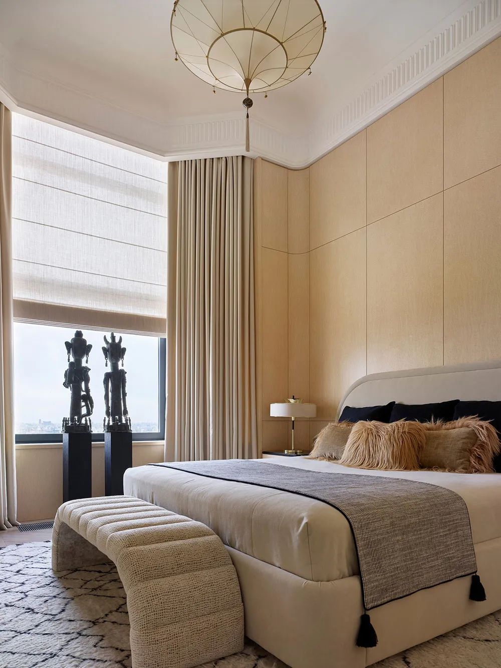 俄罗斯轻奢法式公寓设计丨俄罗斯莫斯科丨Katerina Lashmanova 设计工作室-18