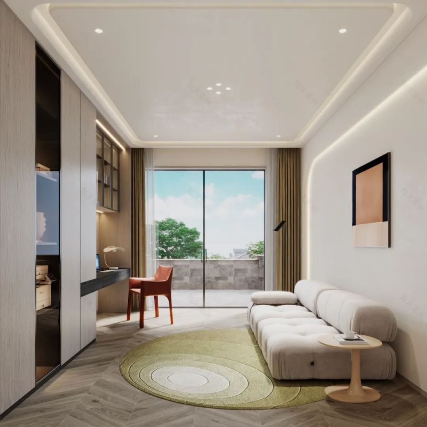 折衷主义的优雅住宅 · 金华市私人住宅设计丨中国金华丨OTL 本体建筑空间设计-49