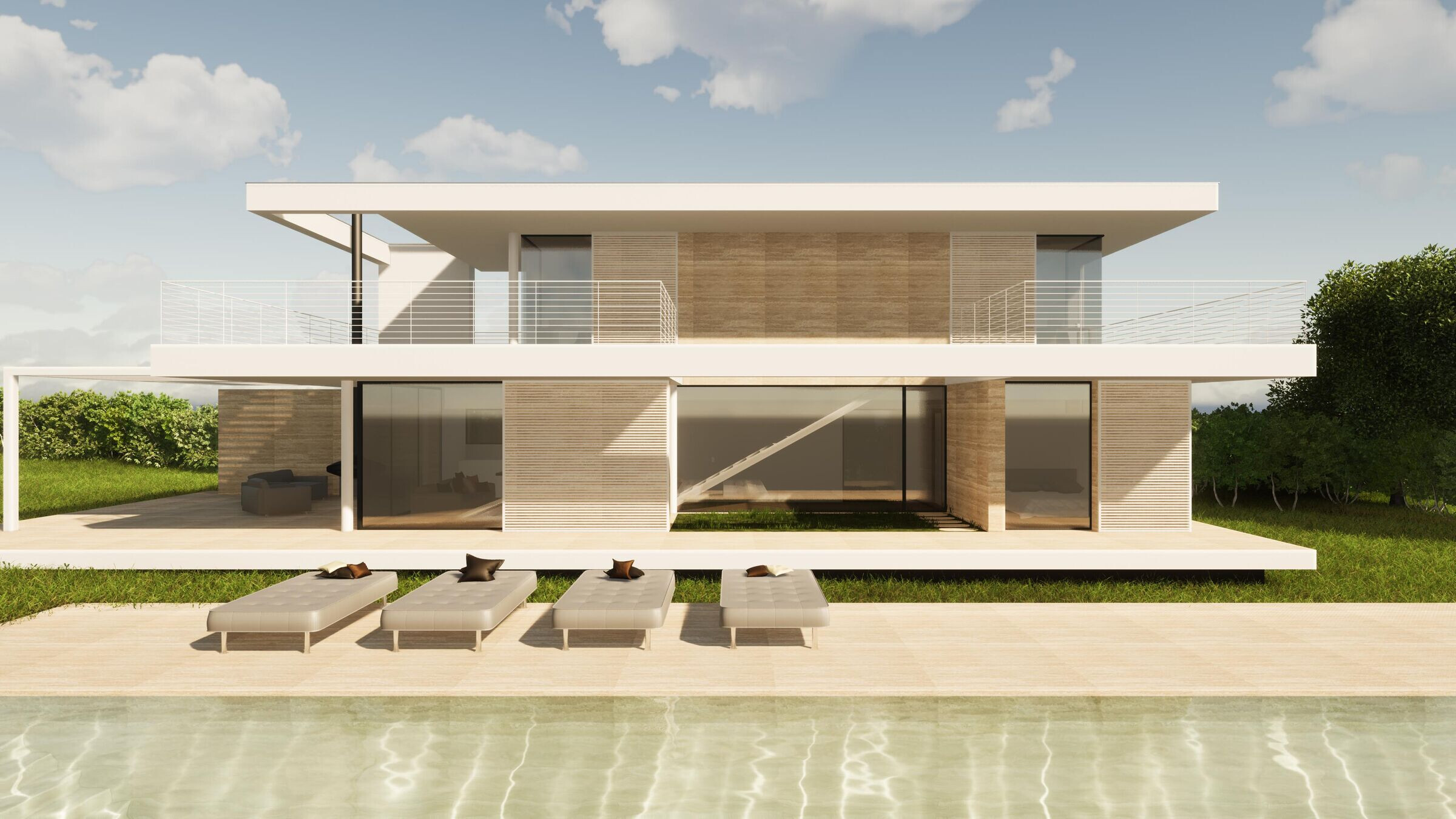 意大利森林中的生态别墅丨Studio Ecoarch-17