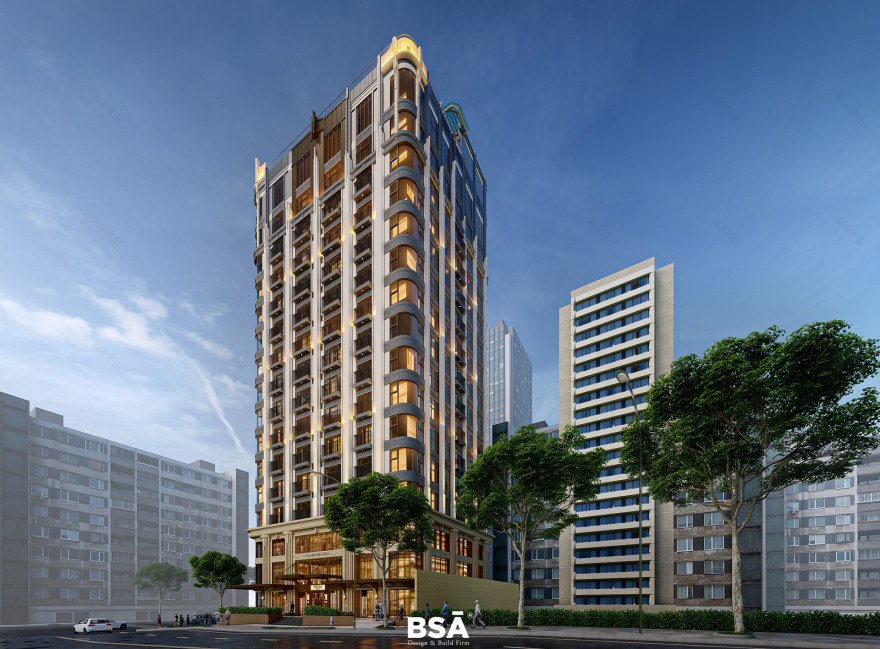 高层住宅丨越南胡志明市丨BSA Design & Build Firm ®-6