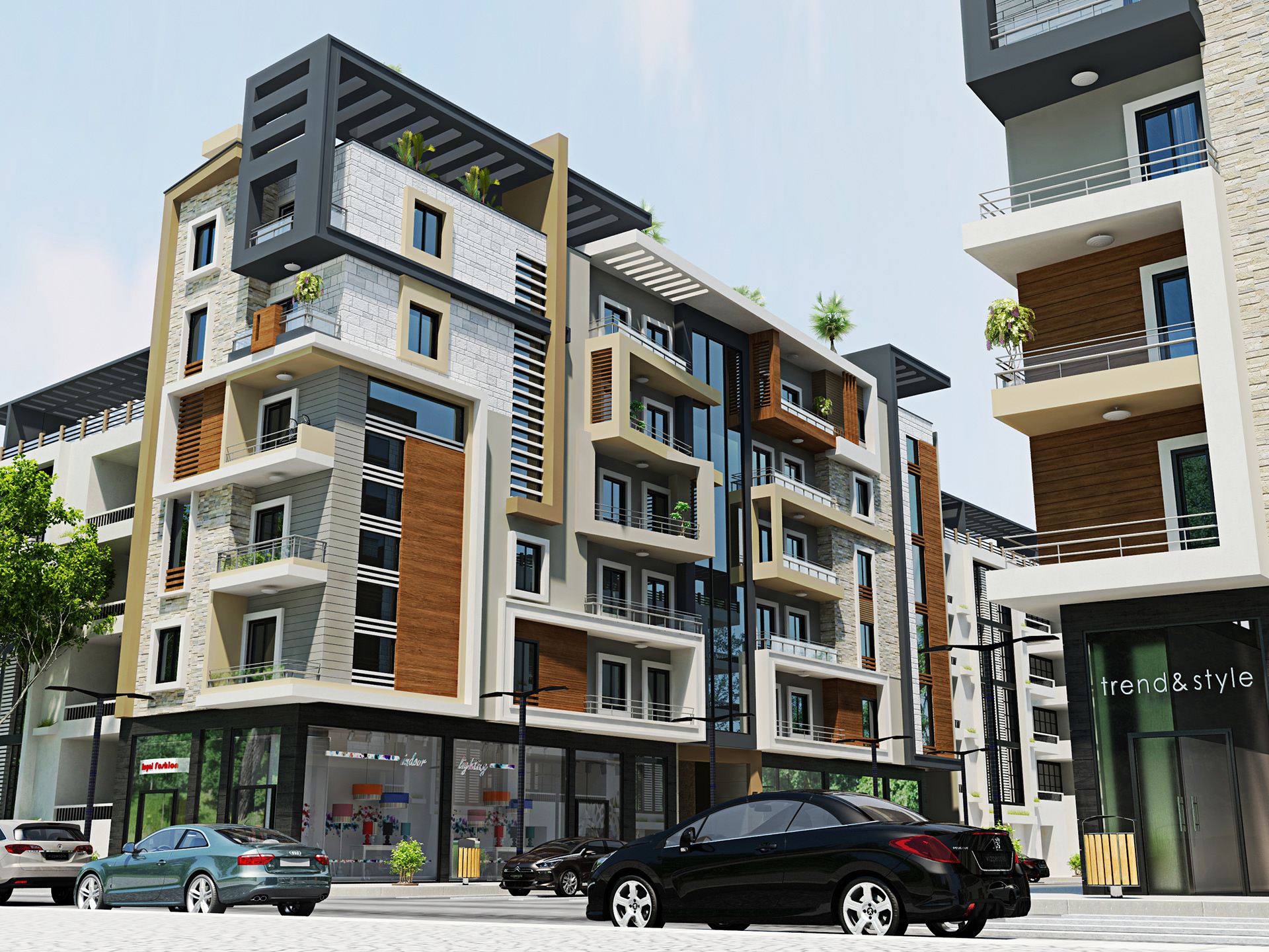 Twin Residential Buildings - Cairo -2017-1