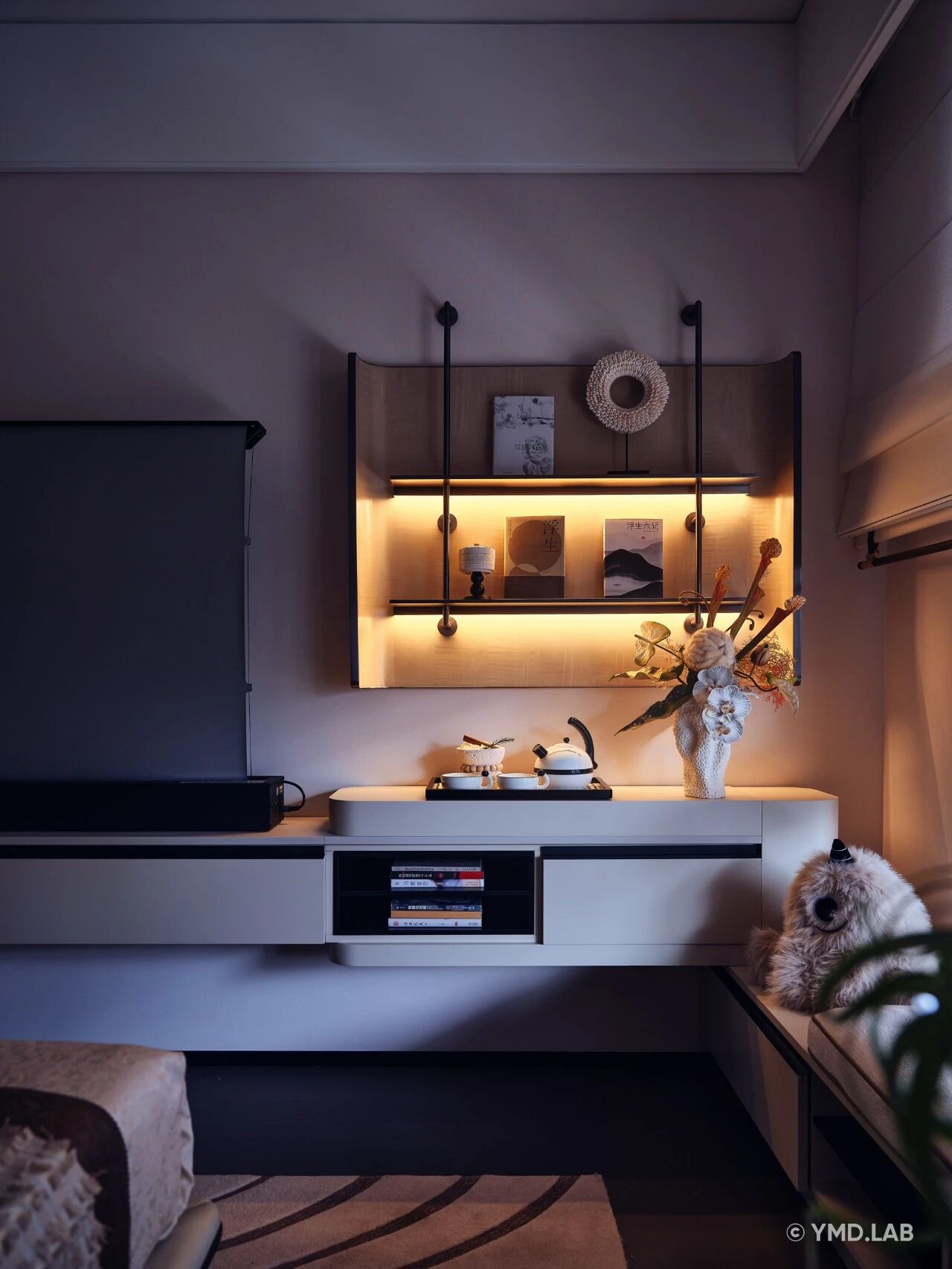 上海120m²奶油风亲子宅,凝固的温柔丨中国上海丨岳蒙设计-44