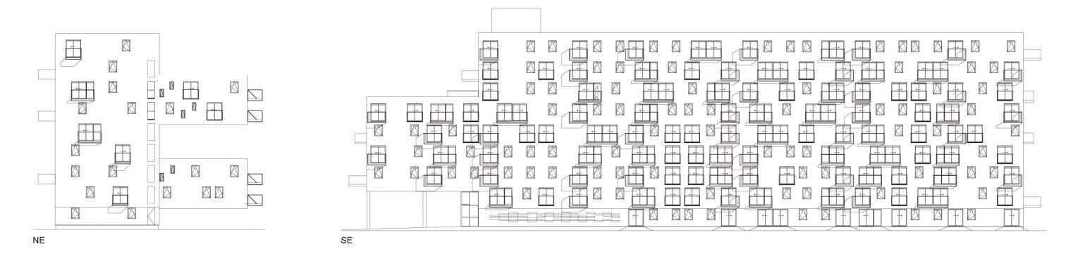 荷兰阿姆斯特丹 WoZoCo 老年公寓——城市绿洲中的悬挂家园-15