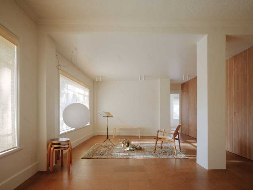 Caringal Flats 底层花园公寓翻新项目丨Ellul Architecture-1