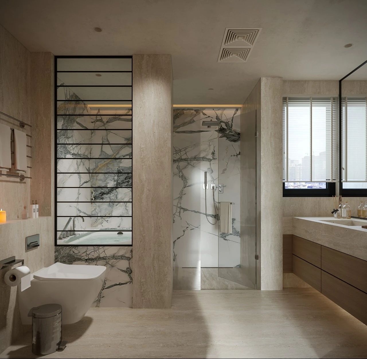 192㎡翠湖天地 撤去隔墙,空间自有天地丨中国上海丨YY STUDIO-44