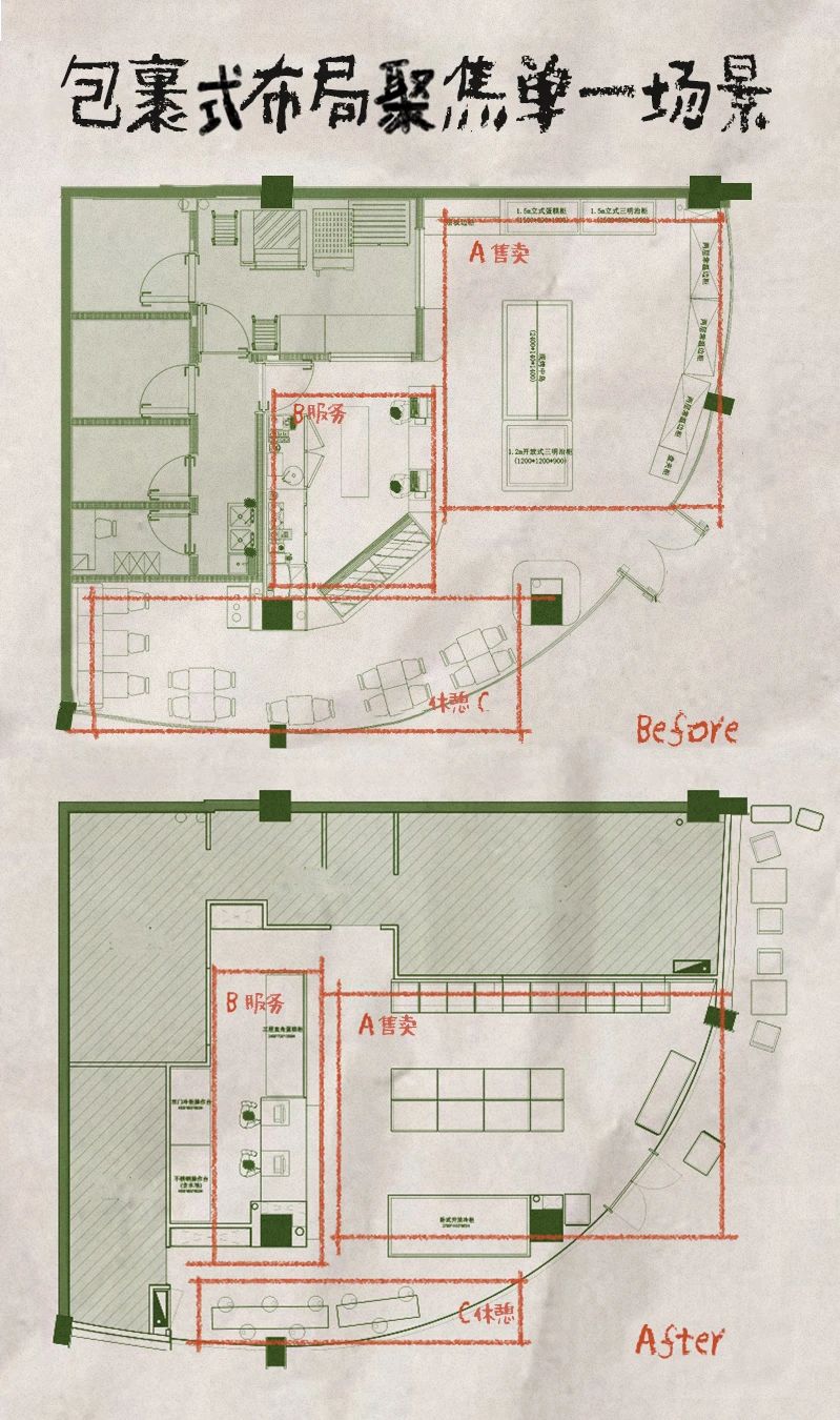 仟吉 KENGEE2·0 标准店丨中国武汉丨武汉朴开十向设计事务所-36