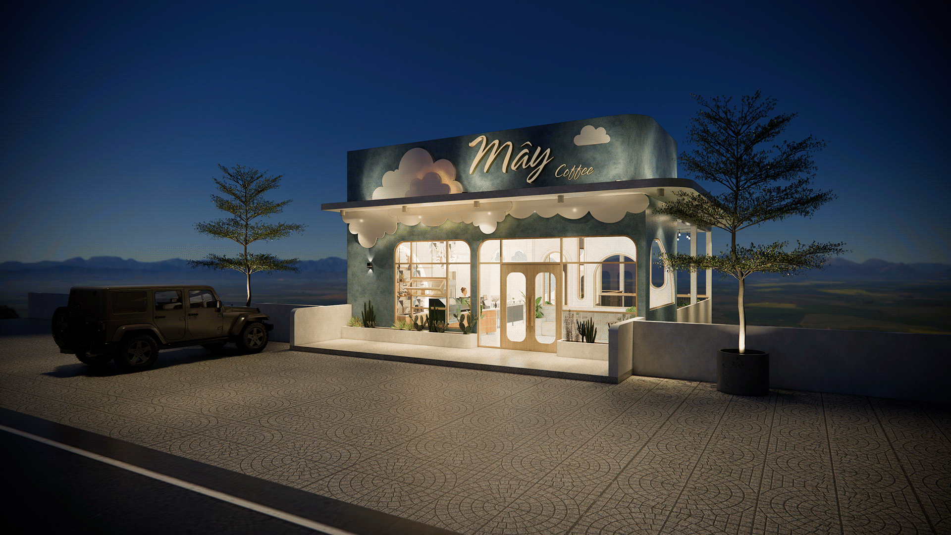 CLOUDY COFFEE SHOP DESIGN-1