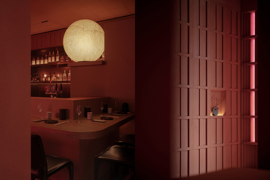 兆兆·炭火烧肉丨中国深圳丨春山秋水设计-12