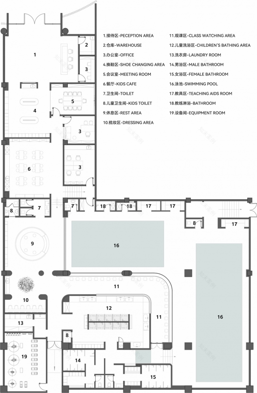 菠萝王国亲子游泳馆丨中国连云港丨AnyWayDesign-50