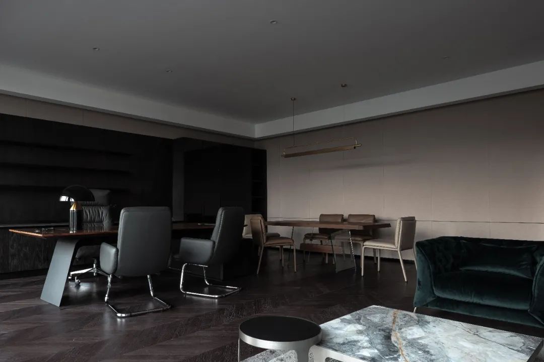 绍兴万里进出口办公空间 | 黑与白的隐喻世界-120