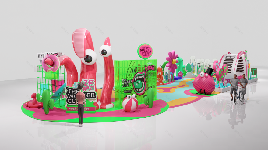 大悦城“玩趣主义”青年节艺术节丨中国西安丨热海-9