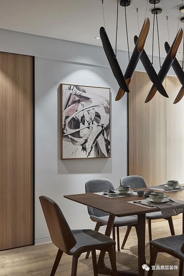 原木北欧混搭,打造温馨舒适居家空间-24