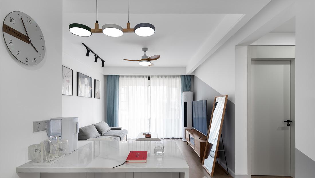 北欧风格平层设计-4