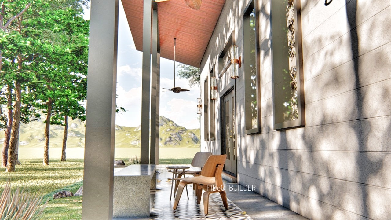 小型开放式概念度假屋设计丨FIDeC Builder-10