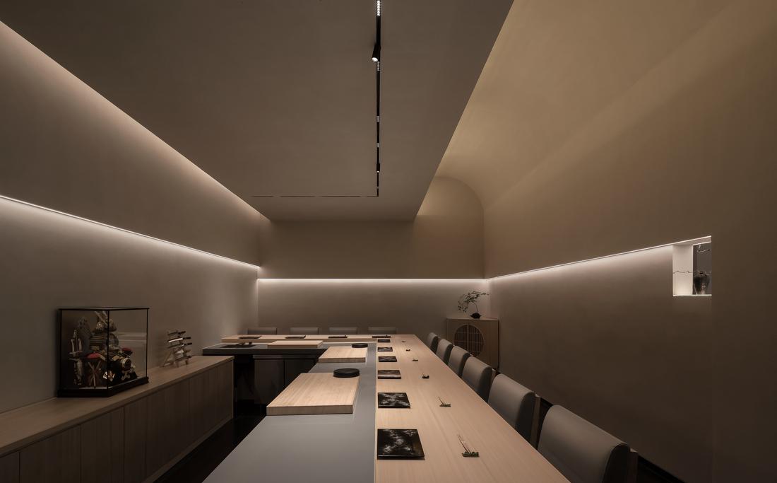 “鮨·山”日料店丨中国杭州丨QIRAN DESIGN GROUP 其然设计-5