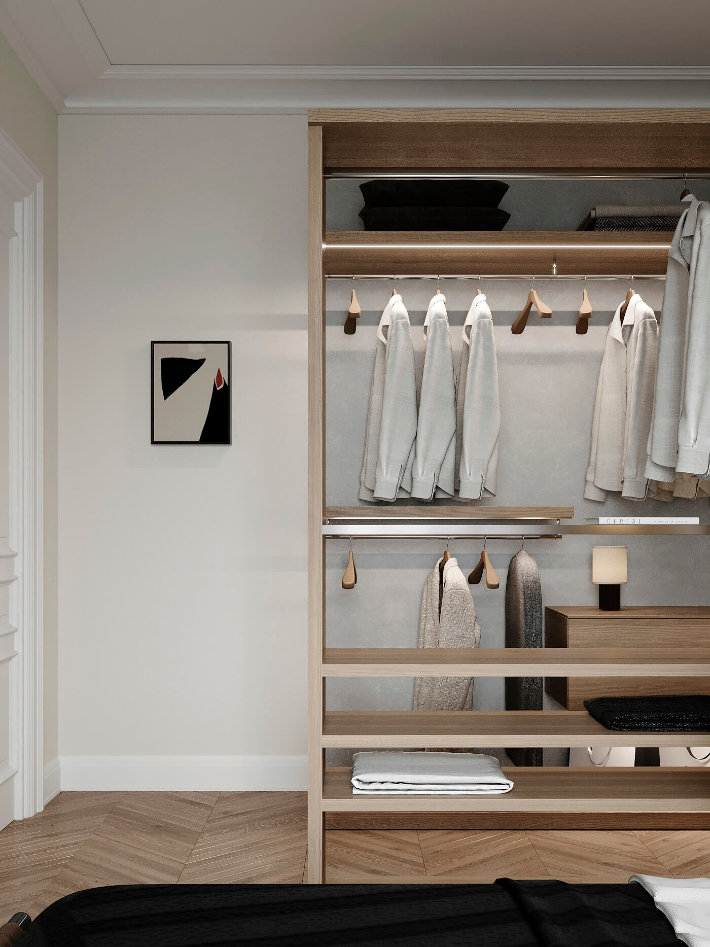 107㎡ 法式住宅设计 既浪漫又舒适！-10