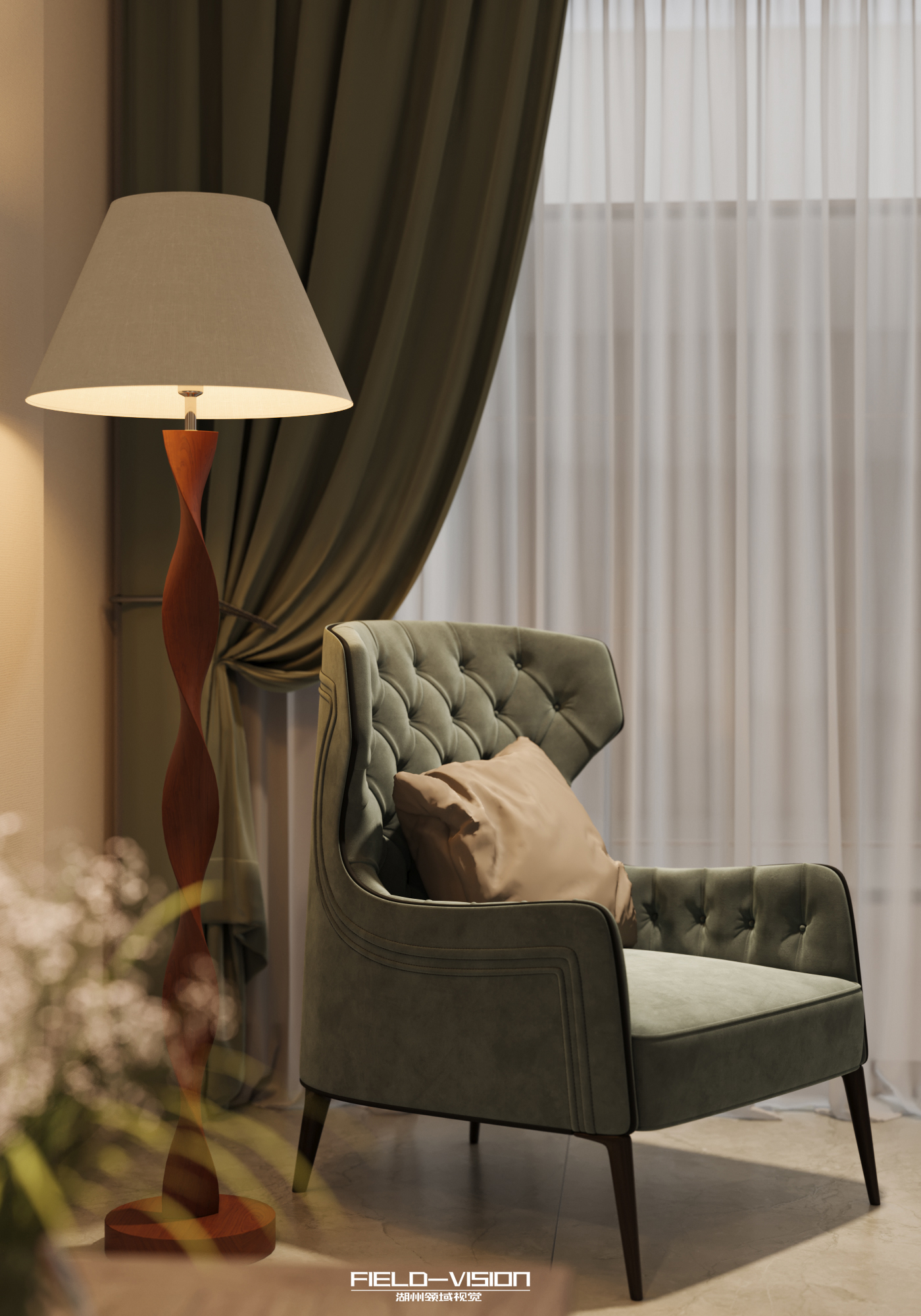 美式乡村风别墅-0