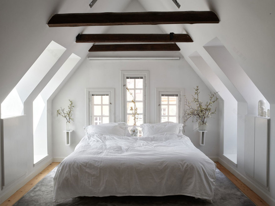 斯德哥尔摩明亮乡间风阁楼公寓-1
