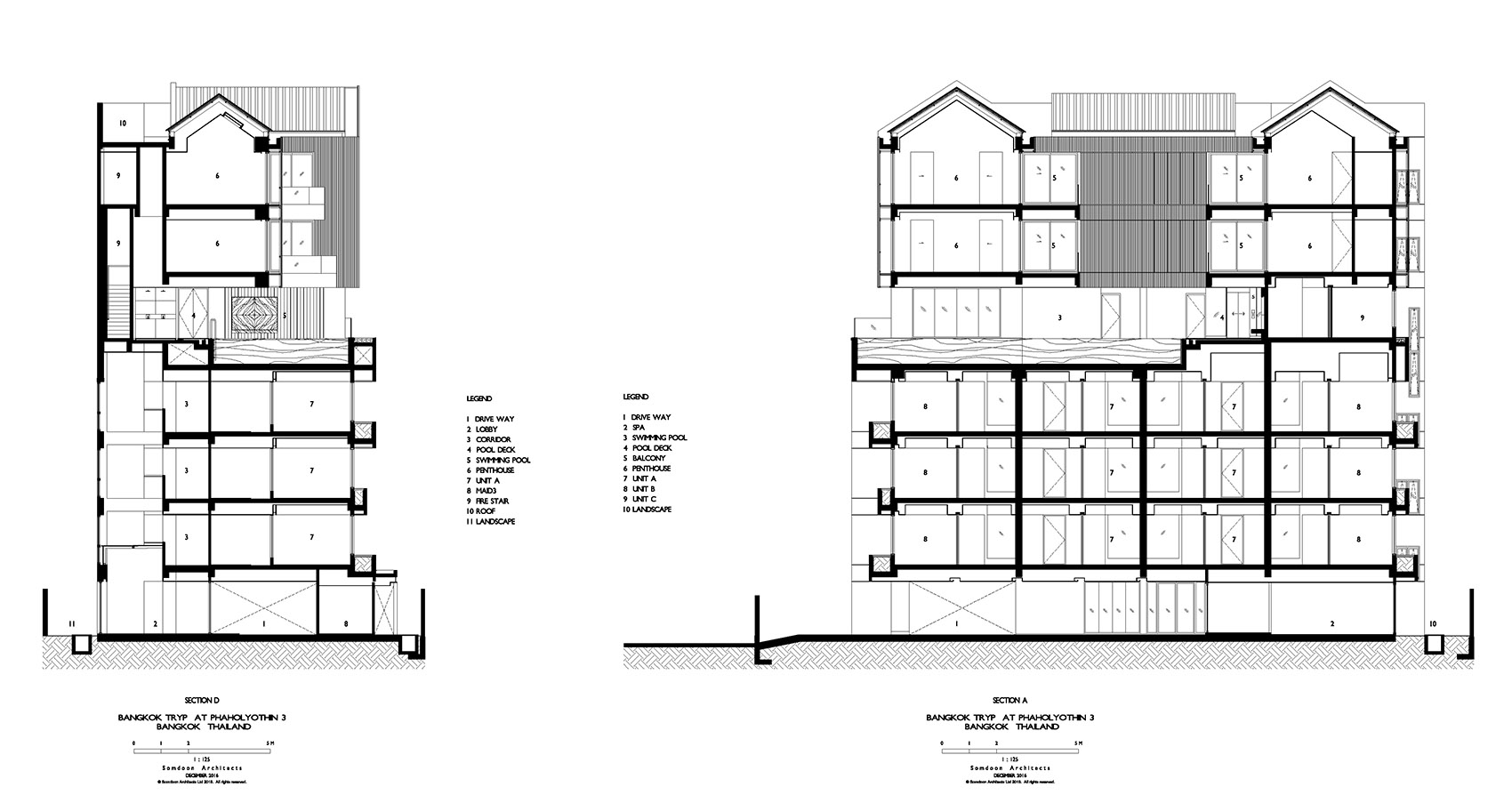 曼谷TRYP酒店&私人住宅，曼谷 / Somdoon Architects-39