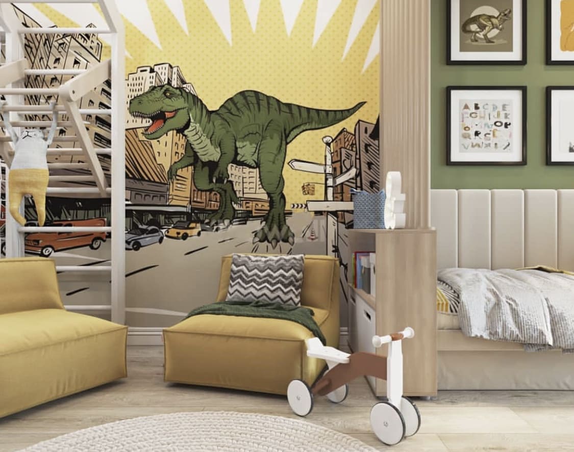 双人男孩卧室室内设计-52