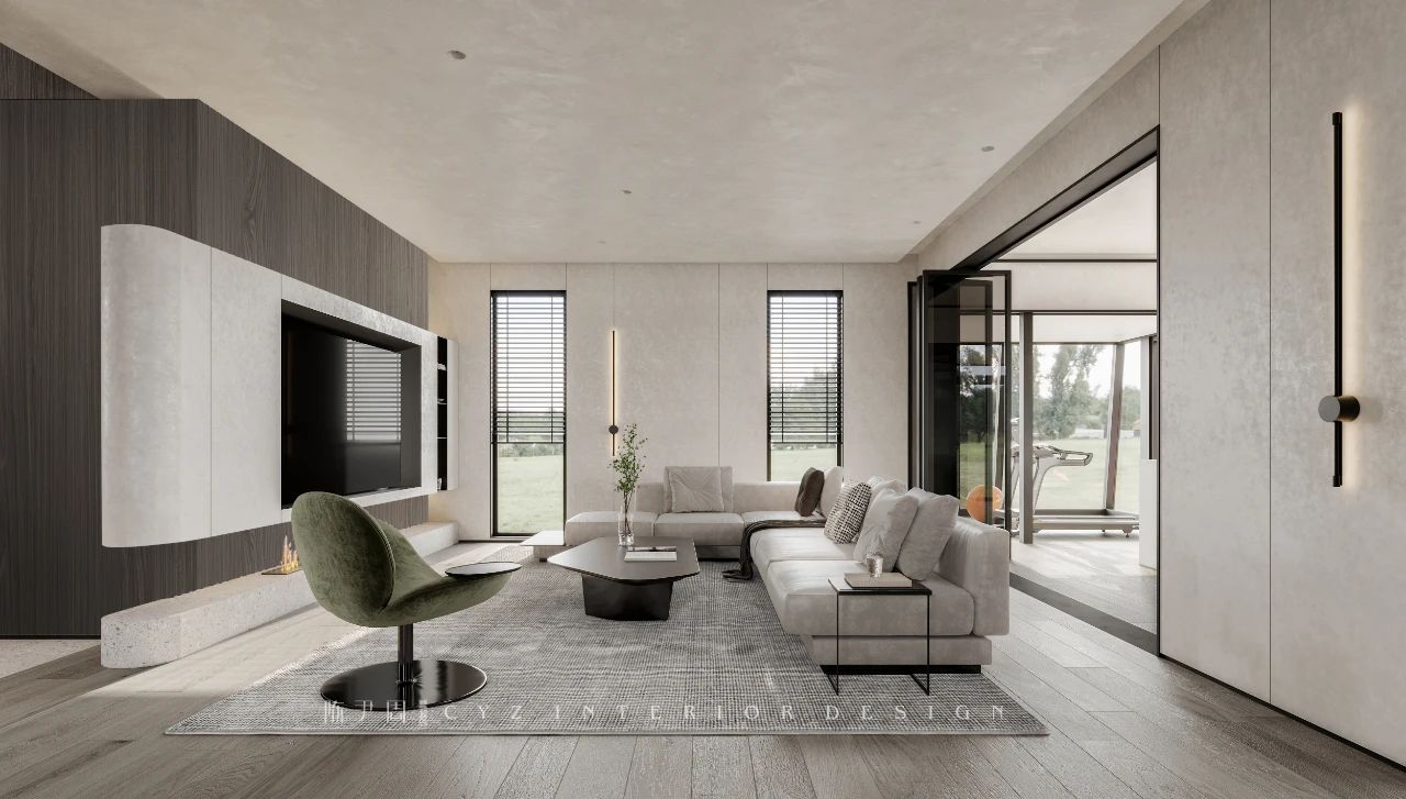 藏在“小镇”里的舒适之家丨中国上海丨上海陈尹周室内设计-26