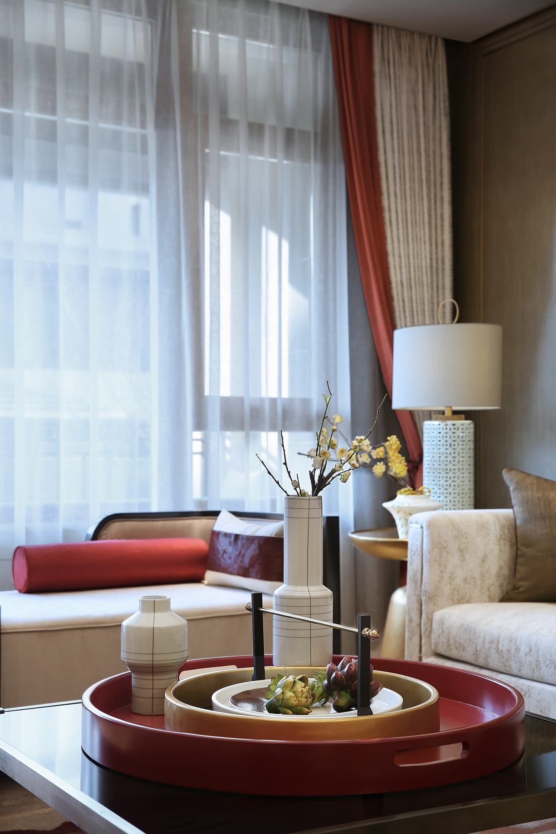 上海天鼓装饰设计-风尚新中式<梦回唐朝>-29