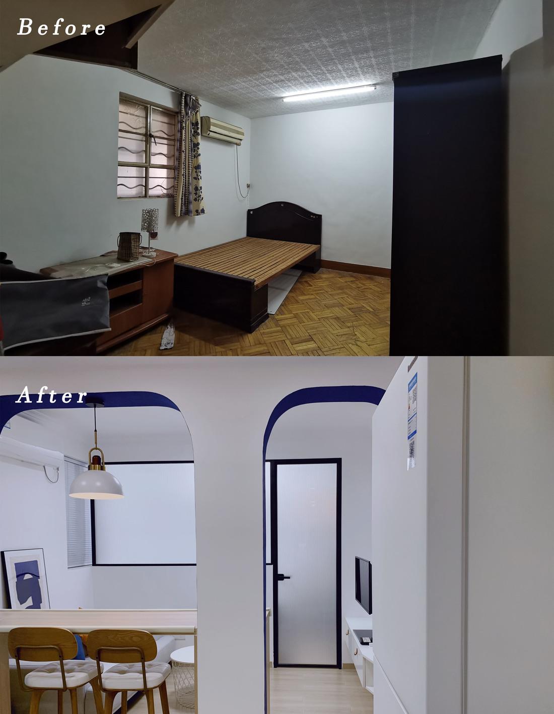 53㎡老式预制板房改造-66