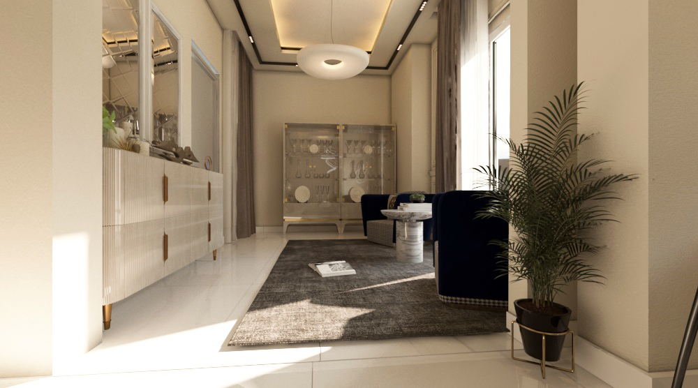 neaclassic living area design-3