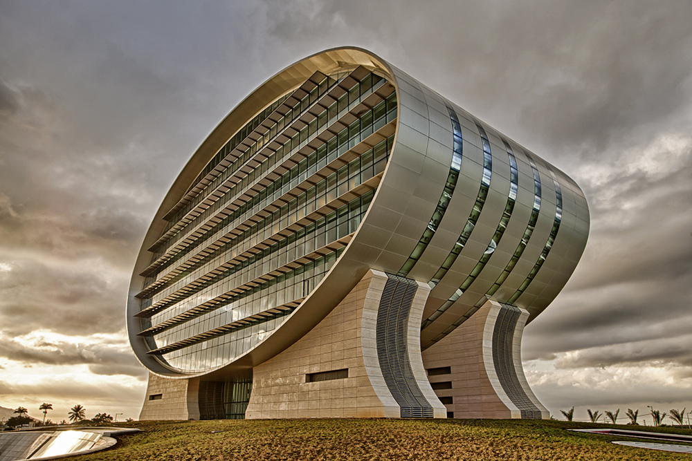 Mauritius Commercial Bank 大楼 - 绿色环保的现代办公建筑-12