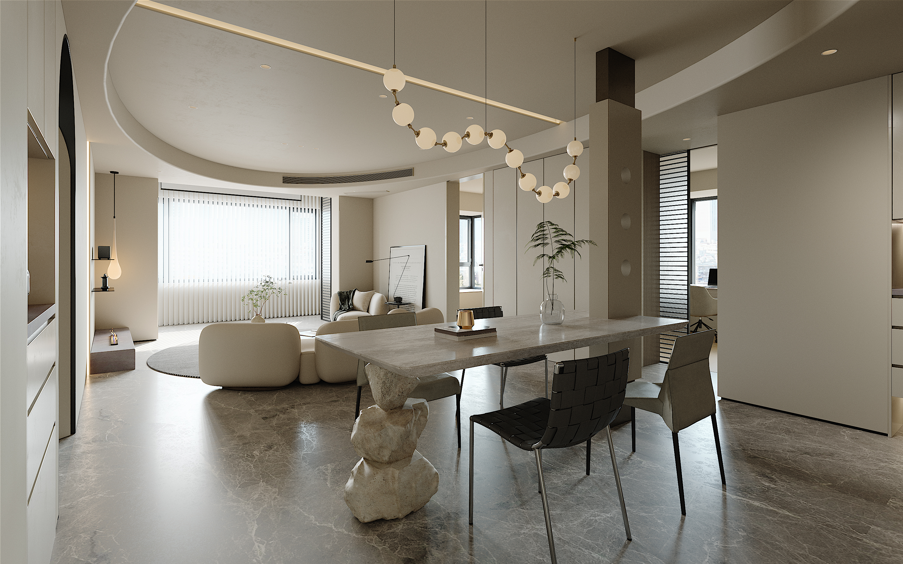 现代风格效果图表现-4