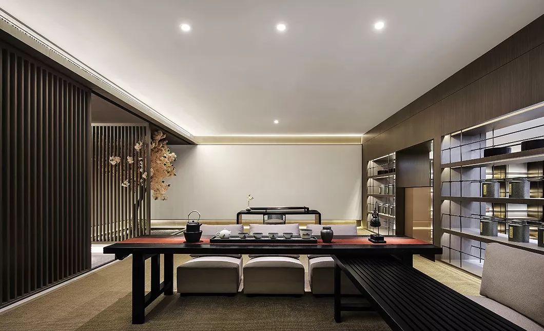 泰山院子样板间|东方风韵对空间的礼赞-42