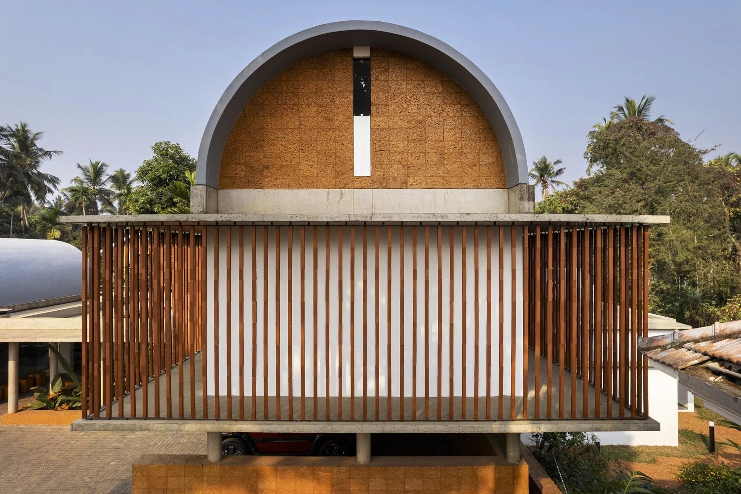 The Stoic Wall 住宅丨印度丨LIJO.RENY.architects-31