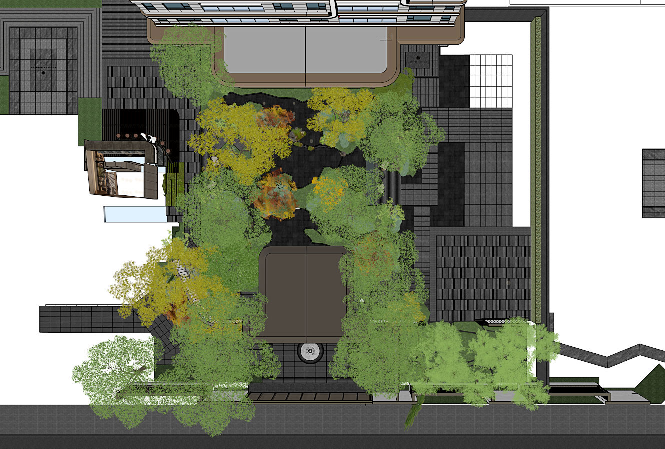 成都龙湖示范区景观SU模型-9