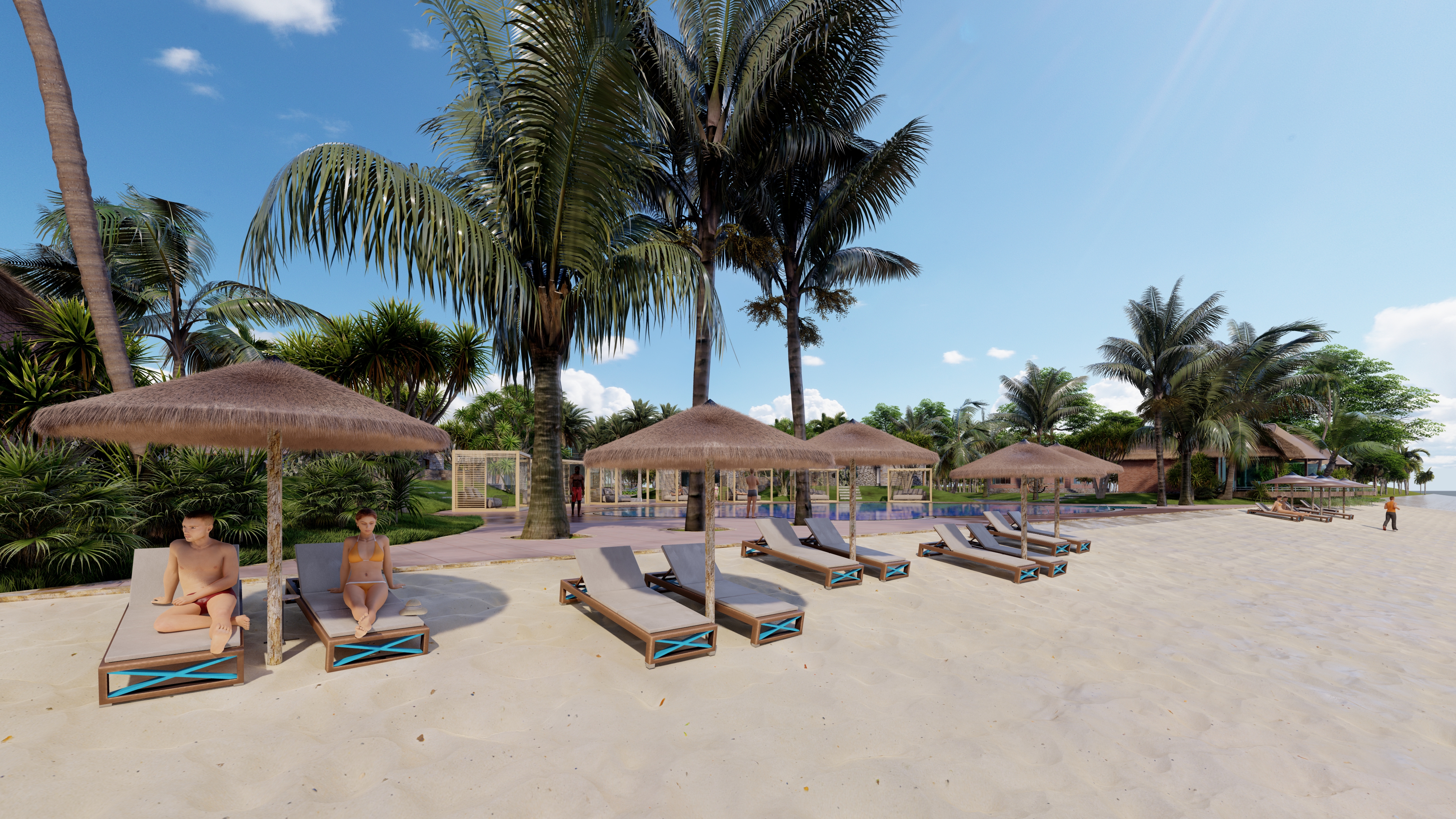 Tourist Resort Modern 2023-4