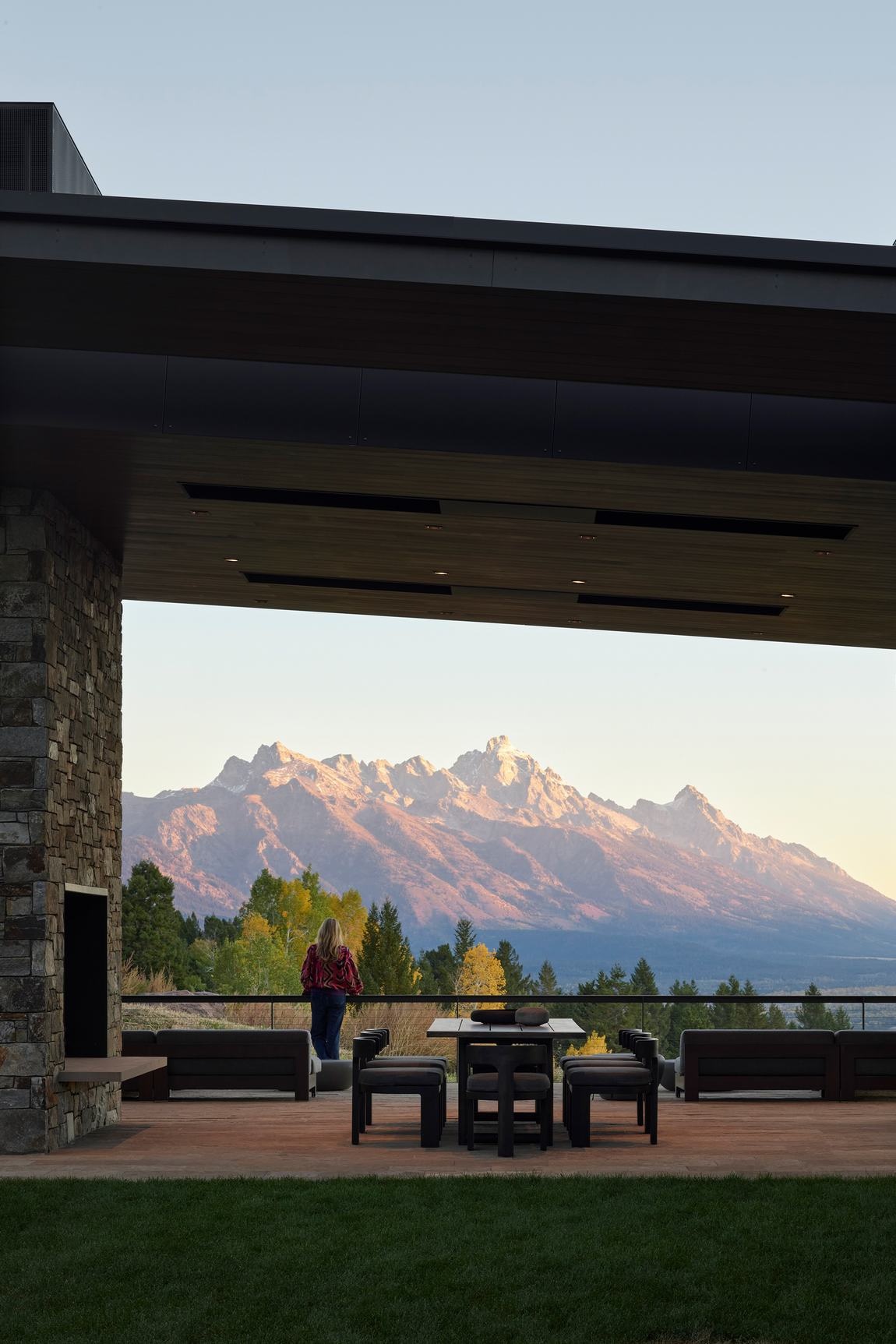 平静的自然建筑 · CLB Architects丨美国杰克逊-38