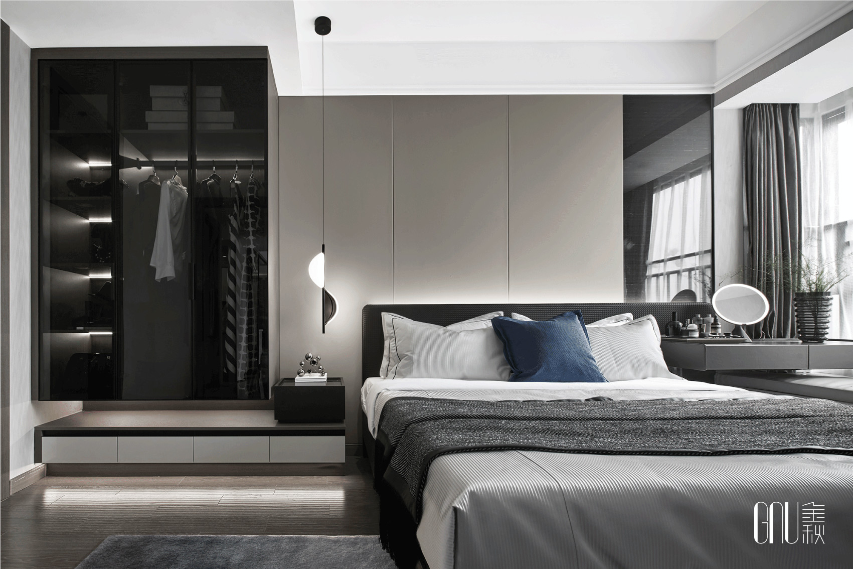 绿滋肴绿梦·洪洲书院样板间丨中国南昌丨东莞市金秋装饰设计有限公司-42